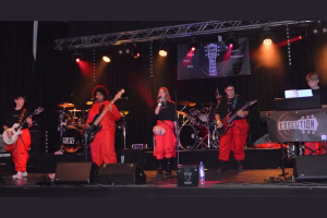 Foto Auftritt Newcomer Band Execution